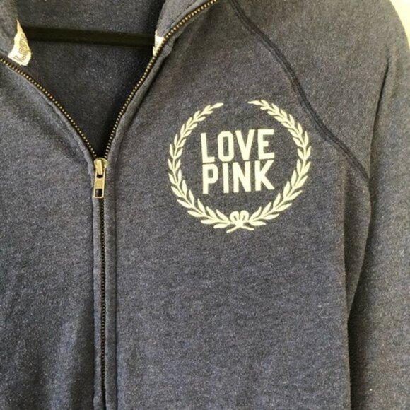 PINK Victoria's Secret Quarter Zip Pullover XS - Picture 5 of 7